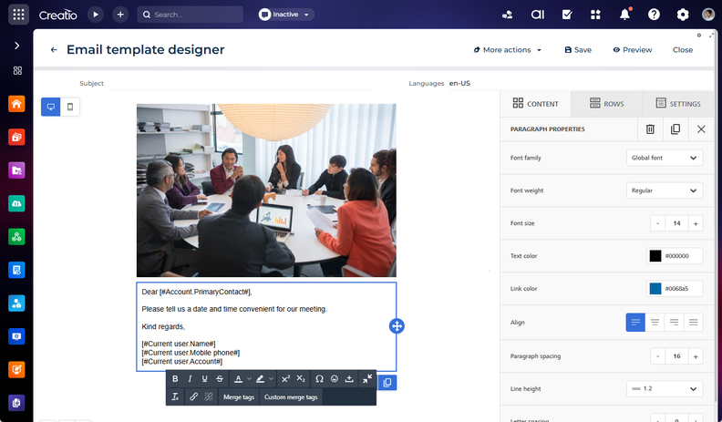 Creatio CRM Adds AI, WhatsApp, Analytics, and Design Updates