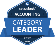 Accounting Software Award 2017 Leader Badge
