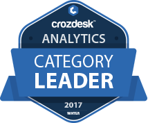 Analytics Software Award 2017 Leader Badge