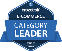 eCommerce Solutions Software Award 2017 Leader Badge