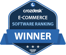 eCommerce Solutions Software Award 2017 Winner Badge