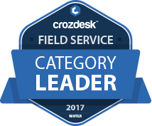 Field Service Management (FSM) Software Award 2017 Leader Badge