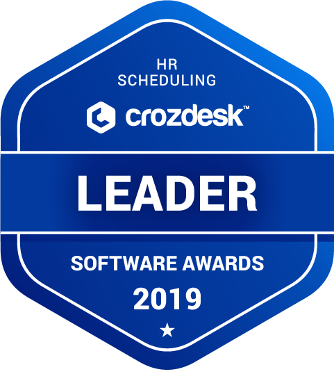 HR Scheduling Software Award 2019 Leader Badge