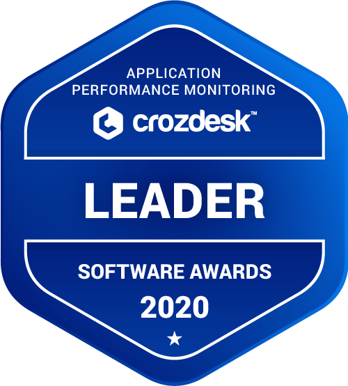 Application Performance Monitoring (APM) Software Award 2020 Leader Badge