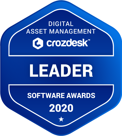 Digital Asset Management Software Award 2020 Leader Badge