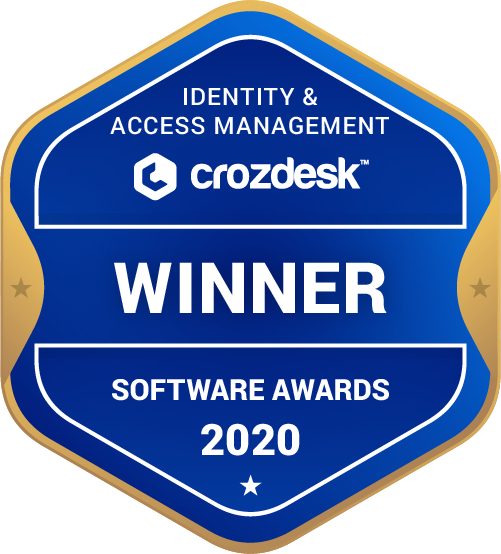 Identity & Access Management Software Award 2020 Winner Badge