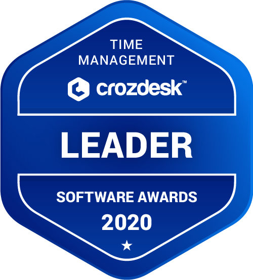 Time Management Software Award 2020 Leader Badge