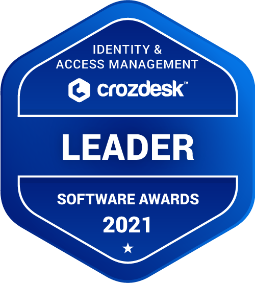 Identity & Access Management Software Award 2021 Leader Badge