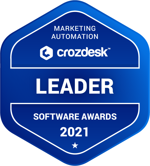 Marketing Automation Software Award 2021 Leader Badge