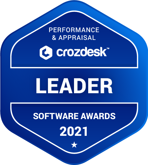 Performance & Appraisal Software Award 2021 Leader Badge