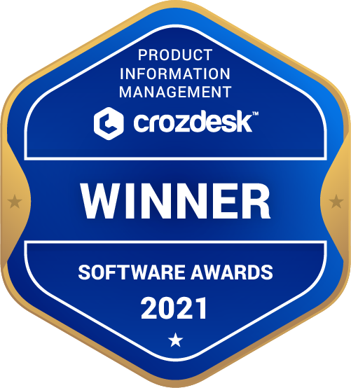 Product Information Management (PIM) Software Award 2021 Winner Badge