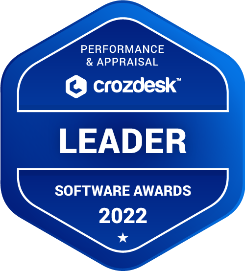 Performance & Appraisal Software Award 2022 Leader Badge
