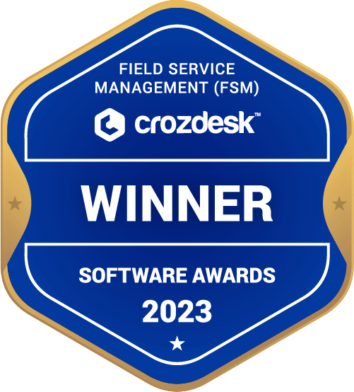 Field Service Management (FSM) Software Award 2023 Winner Badge