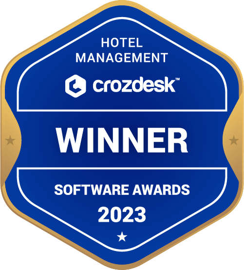 Hotel Management Software Award 2023 Winner Badge