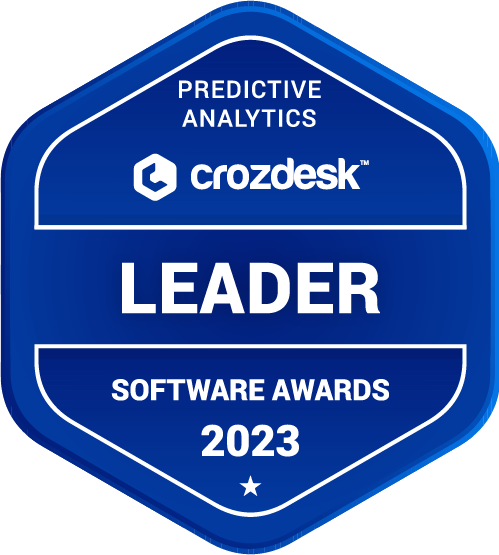 Predictive Analytics Software Award 2023 Leader Badge