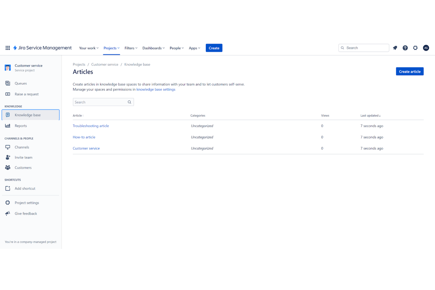  screenshot - Jira Service Management Customer Service Software Review for 2026