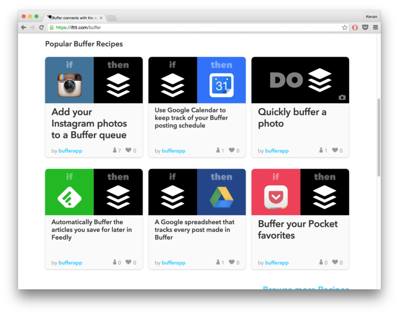  screenshot - IFTTT-beoordeling: voordelen, nadelen, functies & prijzen
