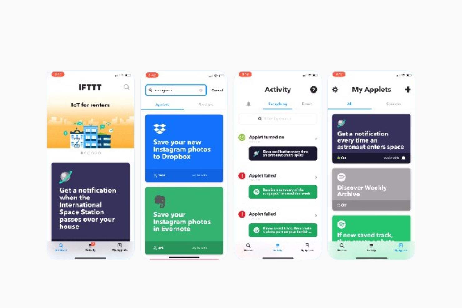  screenshot - IFTTT-beoordeling: voordelen, nadelen, functies & prijzen