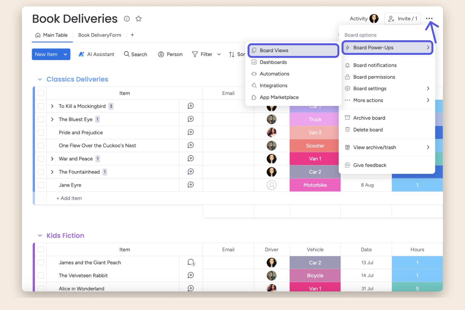  screenshot - monday service Test: Vorteile, Nachteile, Funktionen & Preise