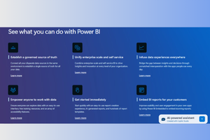  screenshot - Évaluation de Power BI : avantages, inconvénients, fonctionnalités & tarifs