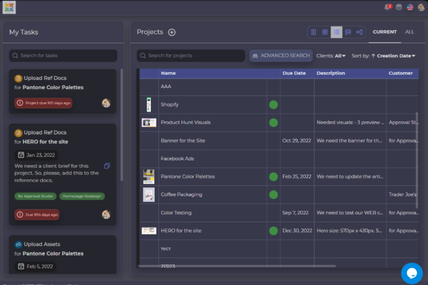  screenshot - Anmeldelse af Approval Studio: Fordele, ulemper, funktioner og priser
