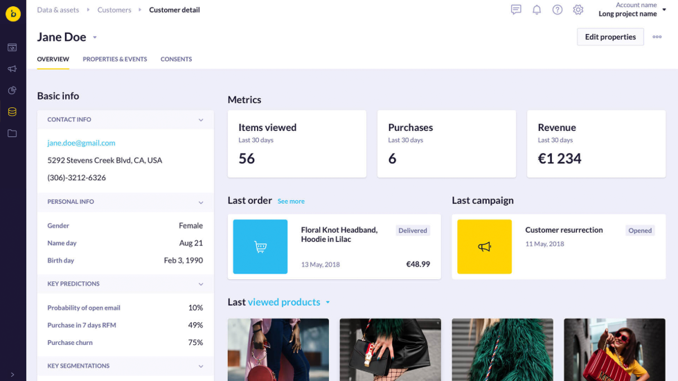 screenshot - Avis Bloomreach : avantages, inconvénients, fonctionnalités et tarifs