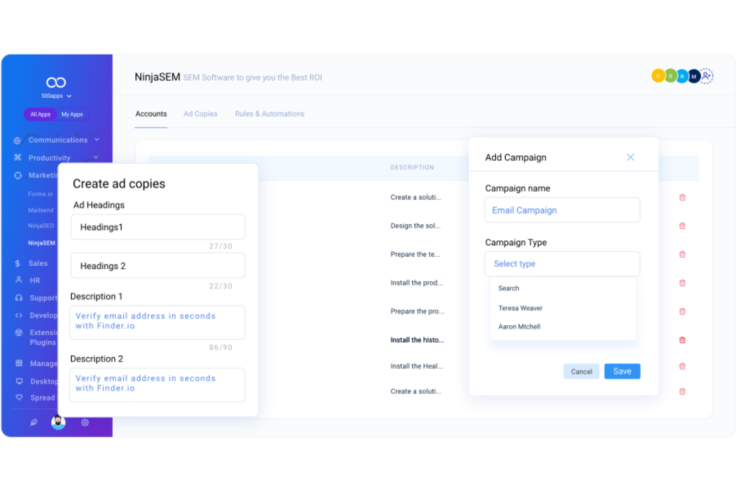  screenshot - Reseña de Agile CRM: ventajas, desventajas, características y precios