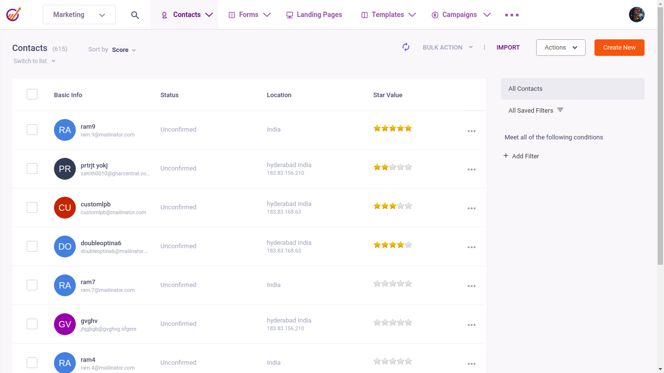  screenshot - EngageBay-Bewertung: Vor- und Nachteile, Funktionen und Preise