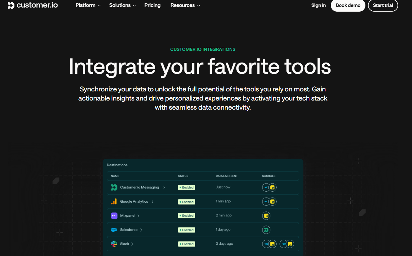  screenshot - Customer.io Review: Pros, Cons, Features, and Pricing