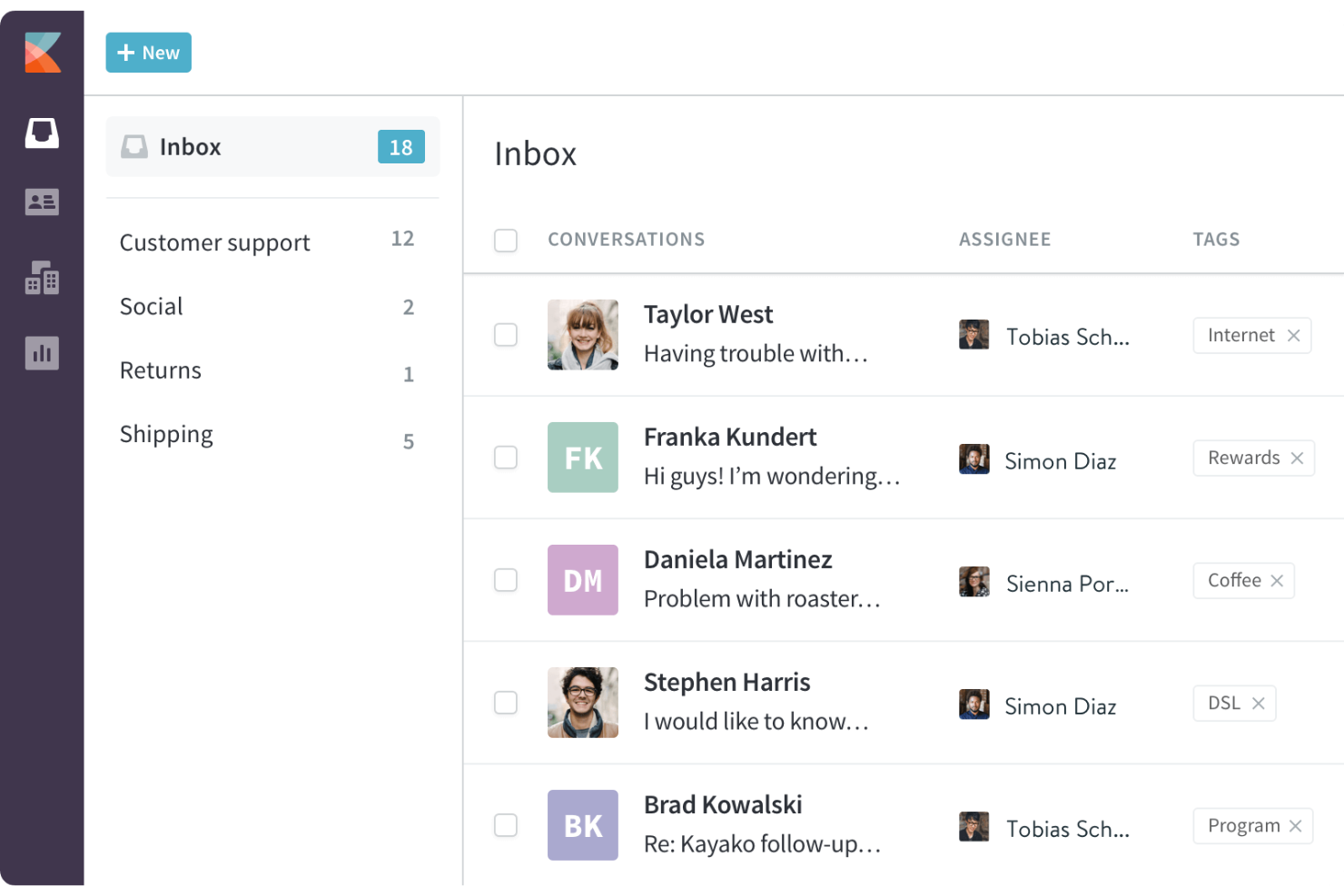  screenshot - Kayako Review: Pros, Cons, Features and Pricing