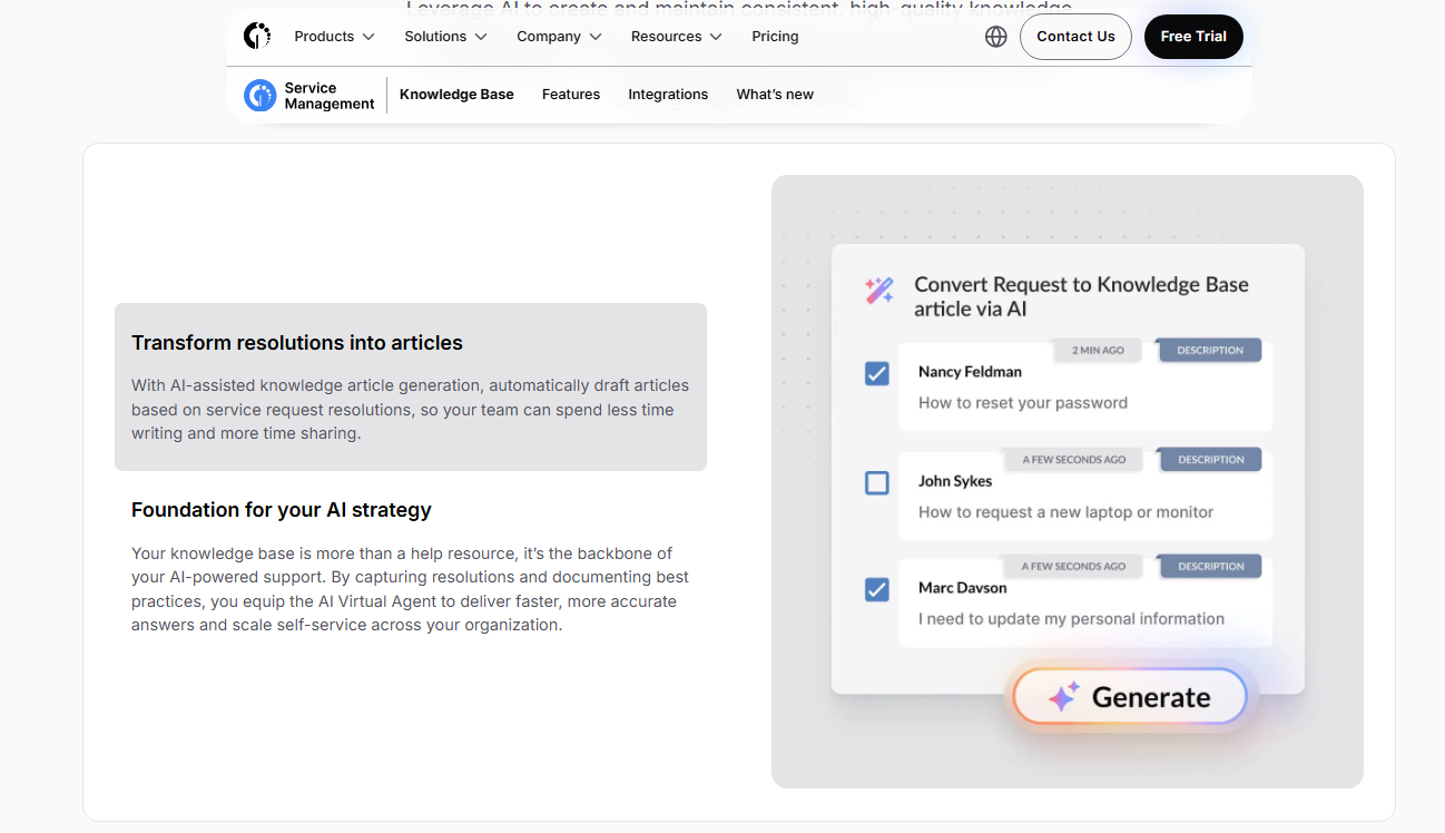  screenshot - Recensione di InvGate: pro, contro, caratteristiche e prezzi