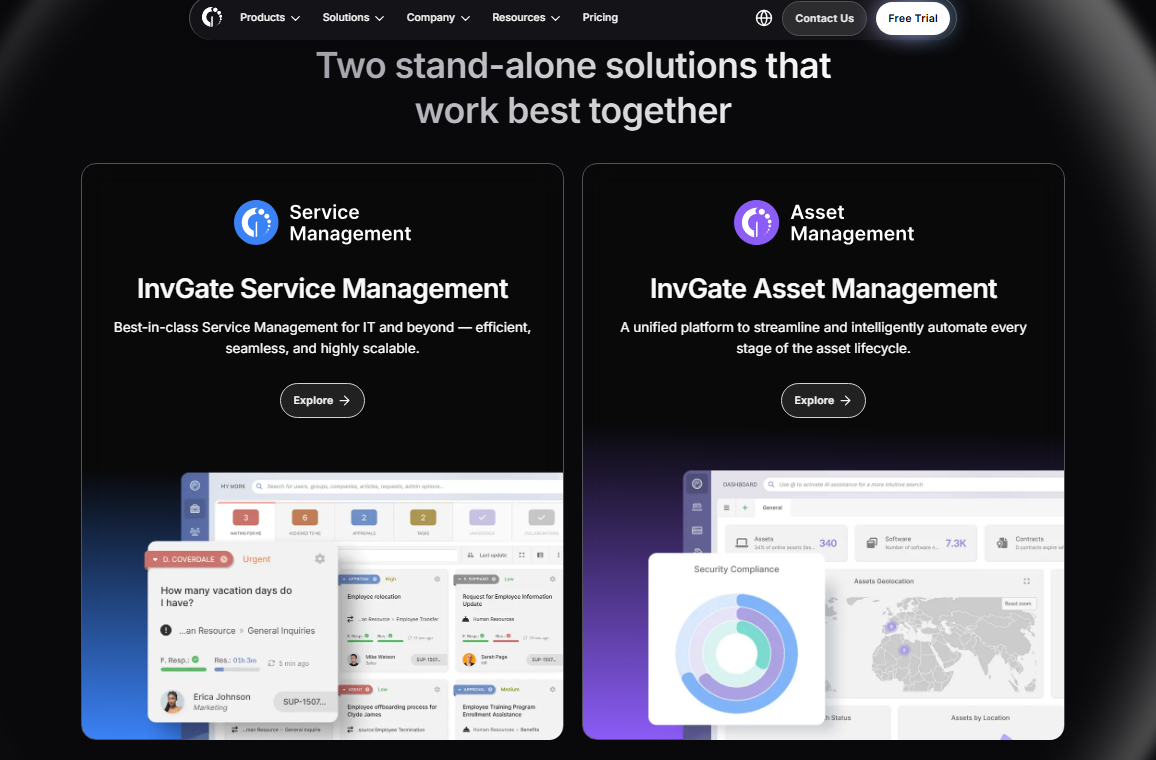  screenshot - Recensione di InvGate: pro, contro, caratteristiche e prezzi