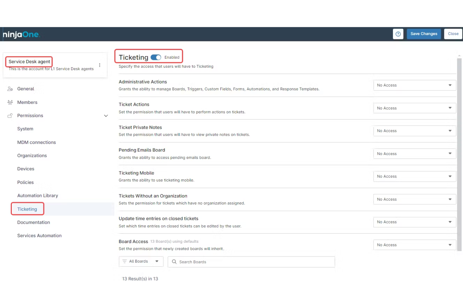  screenshot - Avis sur NinjaOne : avantages, inconvénients, fonctionnalités et tarifs