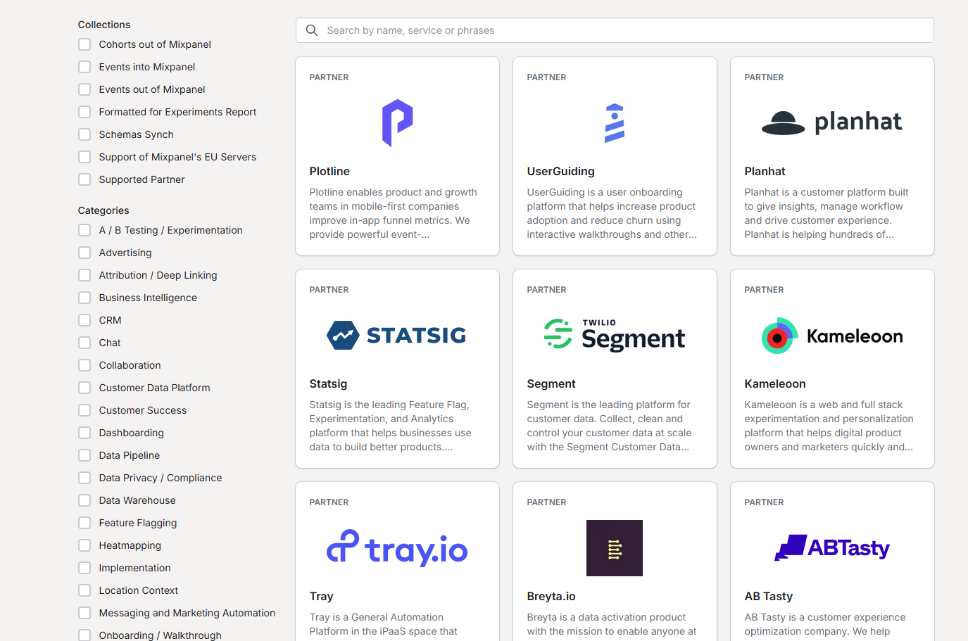  screenshot - Beoordeling van Mixpanel: voor- en nadelen, functies en prijzen
