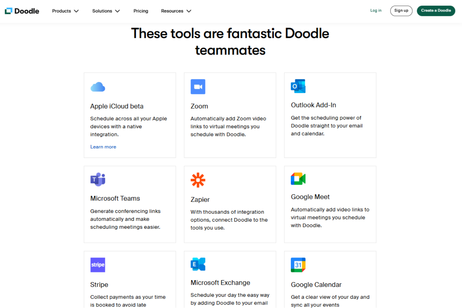  screenshot - Doodle-Bewertung: Vorteile, Nachteile, Funktionen und Preise