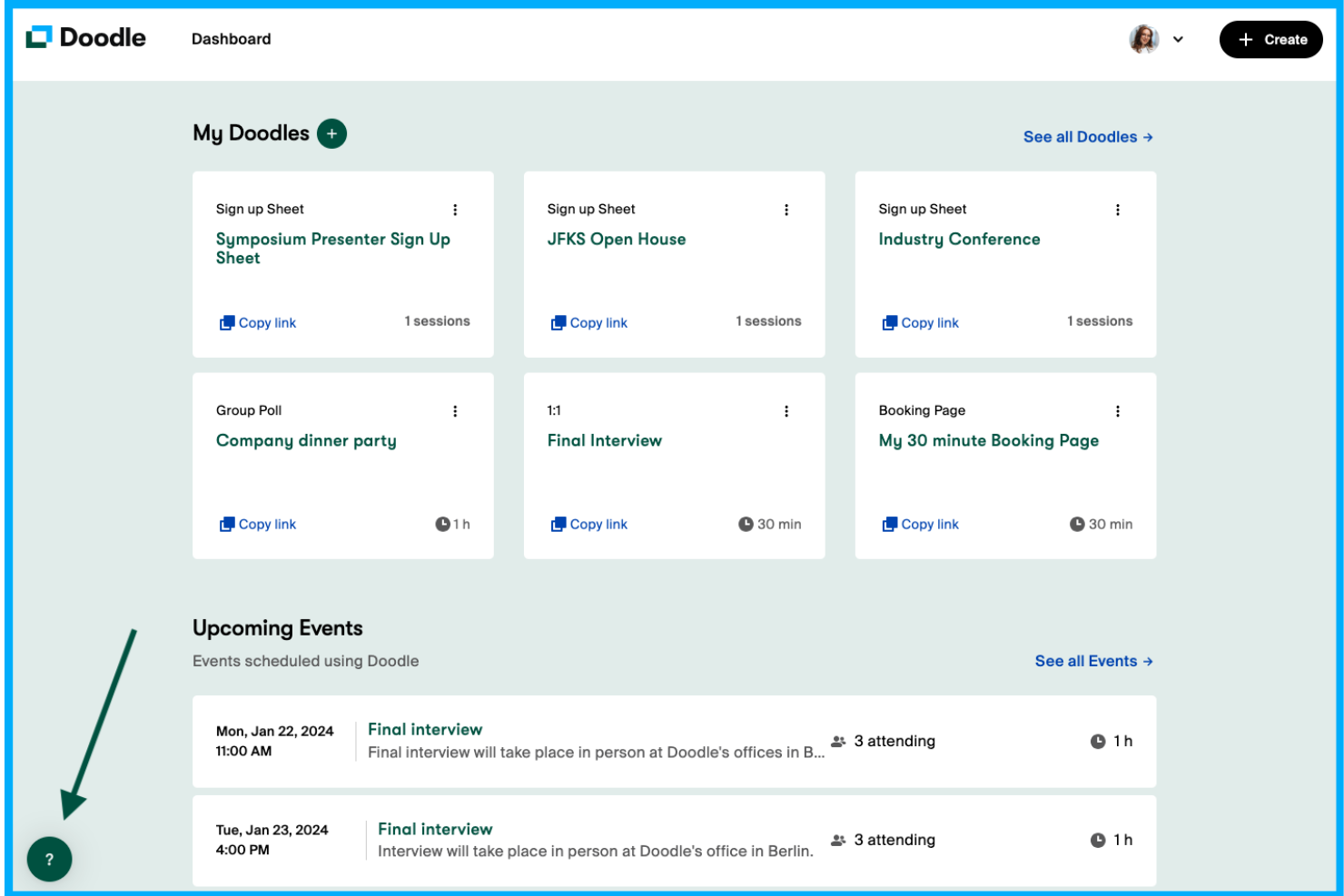  screenshot - Doodle-Bewertung: Vorteile, Nachteile, Funktionen und Preise