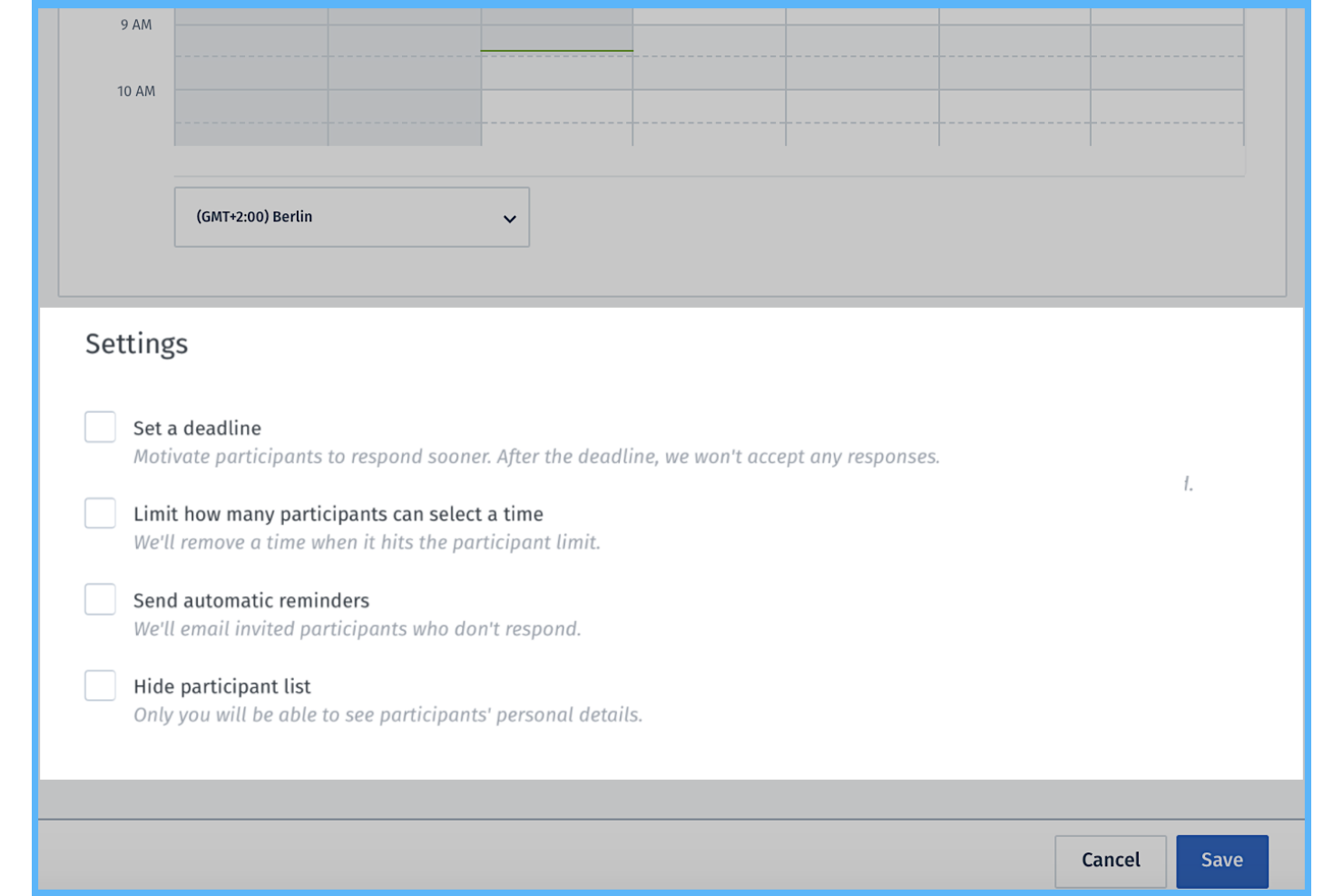  screenshot - Doodle-Bewertung: Vorteile, Nachteile, Funktionen und Preise