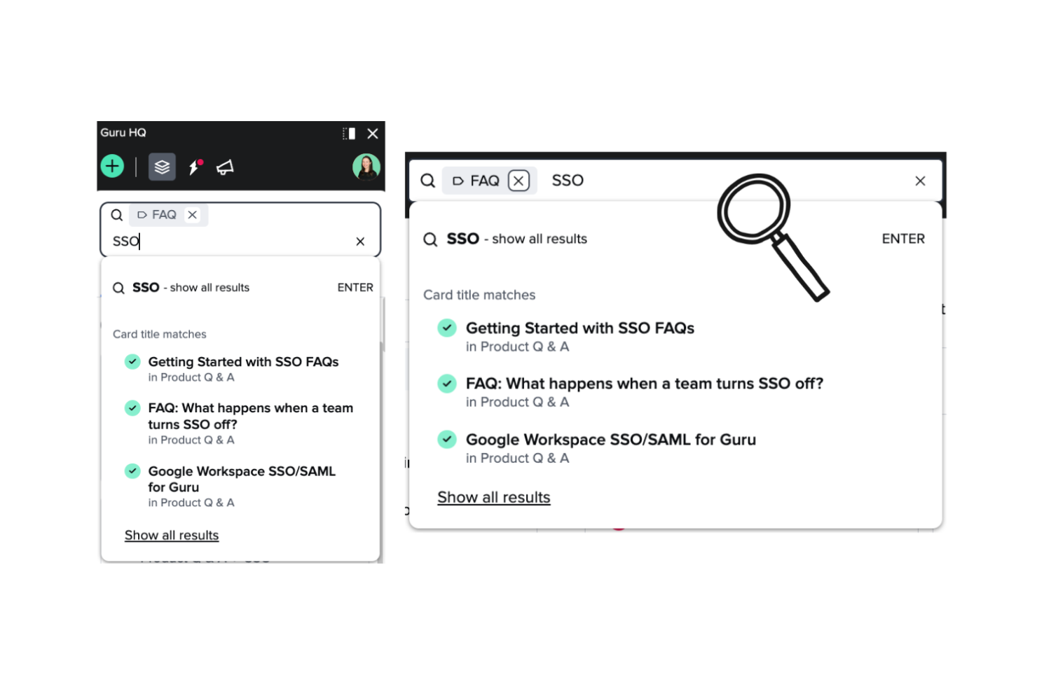  screenshot - Avis sur Guru : avantages, inconvénients, fonctionnalités et tarifs