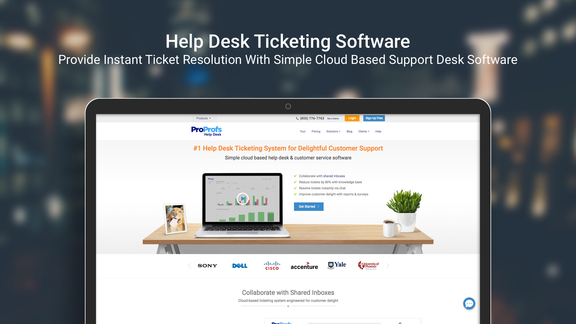  screenshot - ProProfs Help Desk Review: Pros, Cons, Features and Pricing