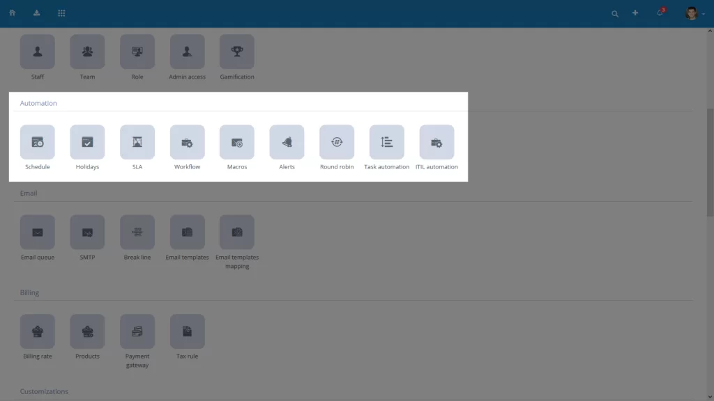  screenshot - Vision Helpdesk-beoordeling: voordelen, nadelen, functies en prijzen