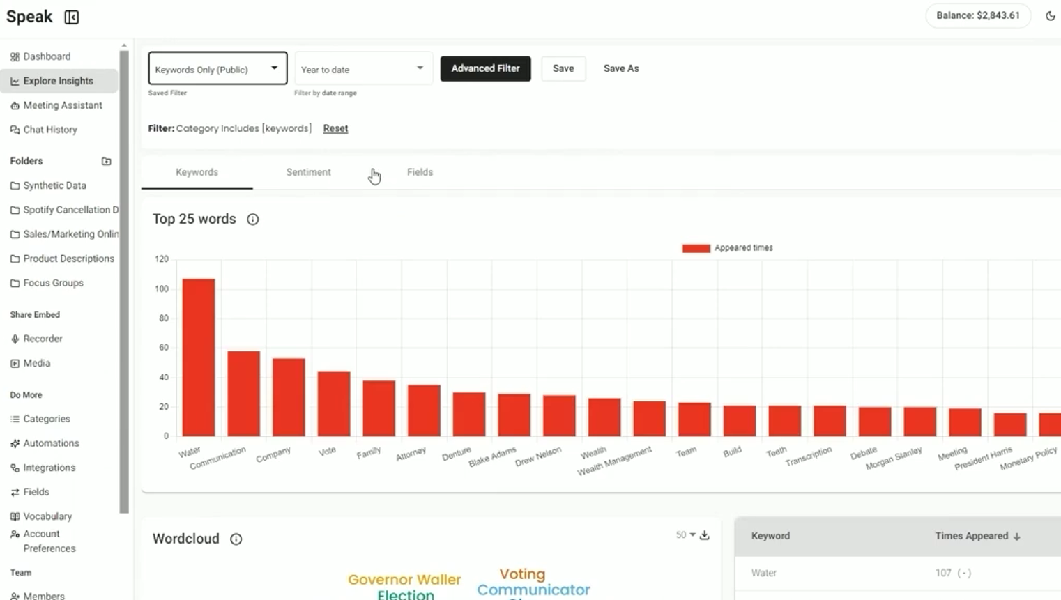  screenshot - Speak AI Review: Pros, Cons, Features, and Pricing