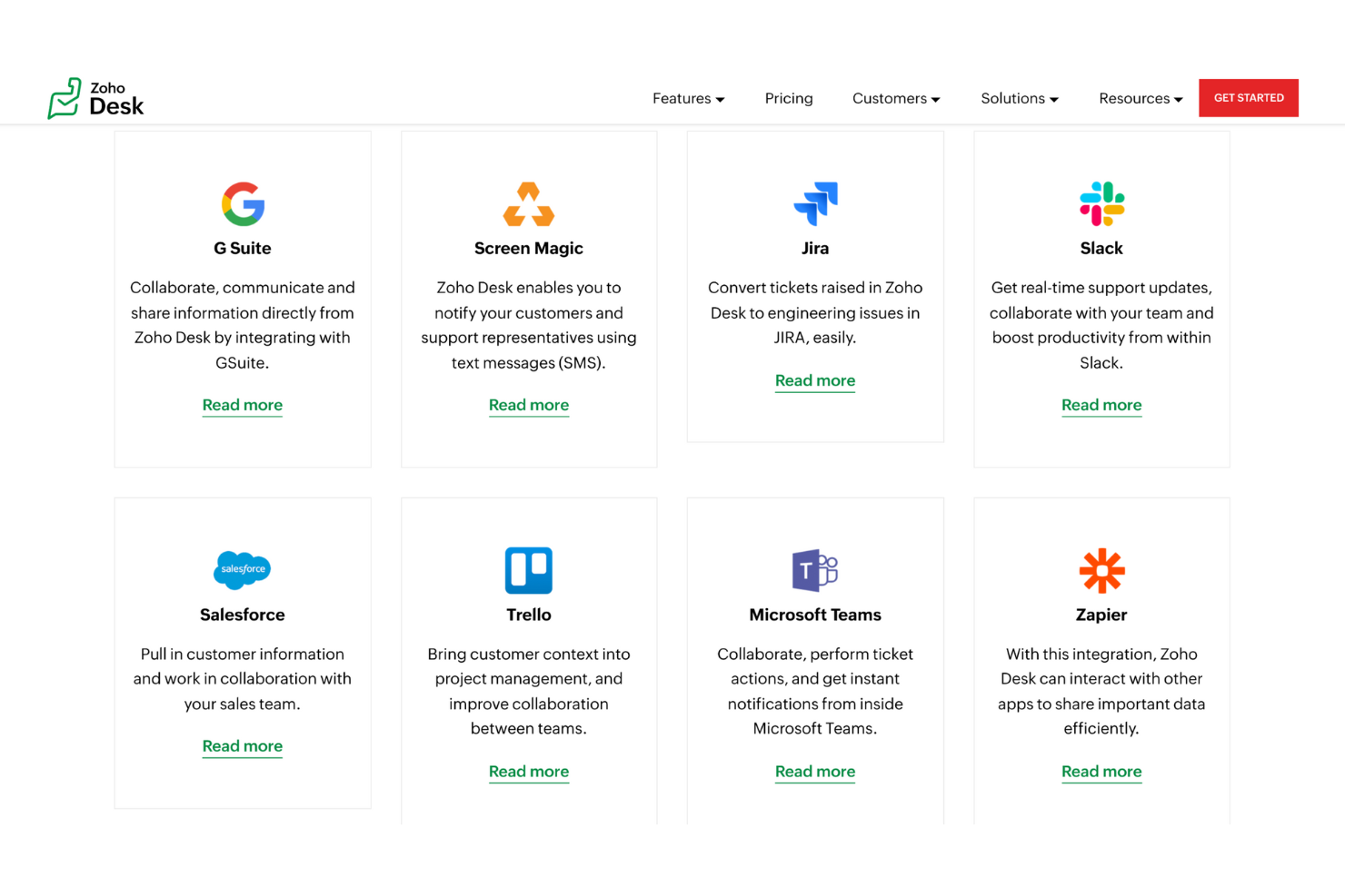  screenshot - Reseña de Zoho Desk: ventajas, desventajas, características y precios