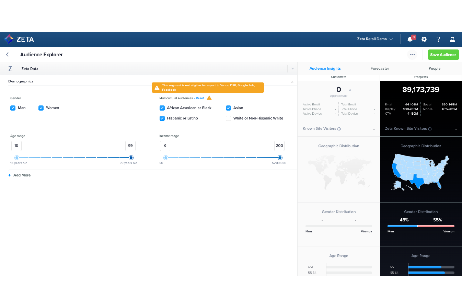  screenshot - Avis sur Zeta Global : avantages, inconvénients, fonctionnalités et tarifs