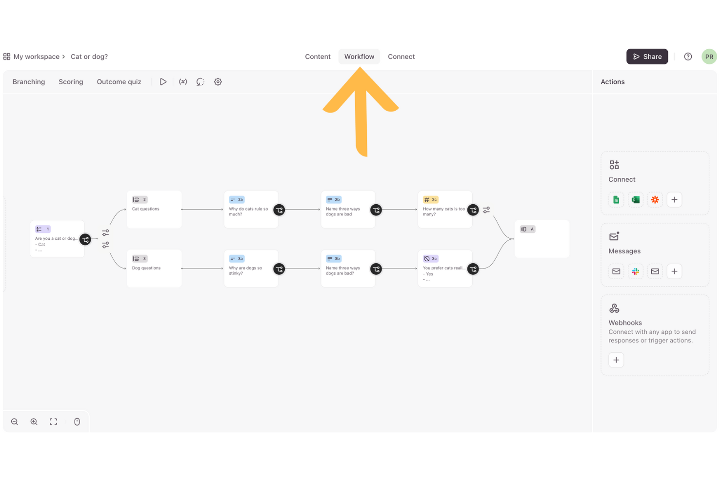  screenshot - Recensione di Typeform: vantaggi, svantaggi, funzionalità e prezzi