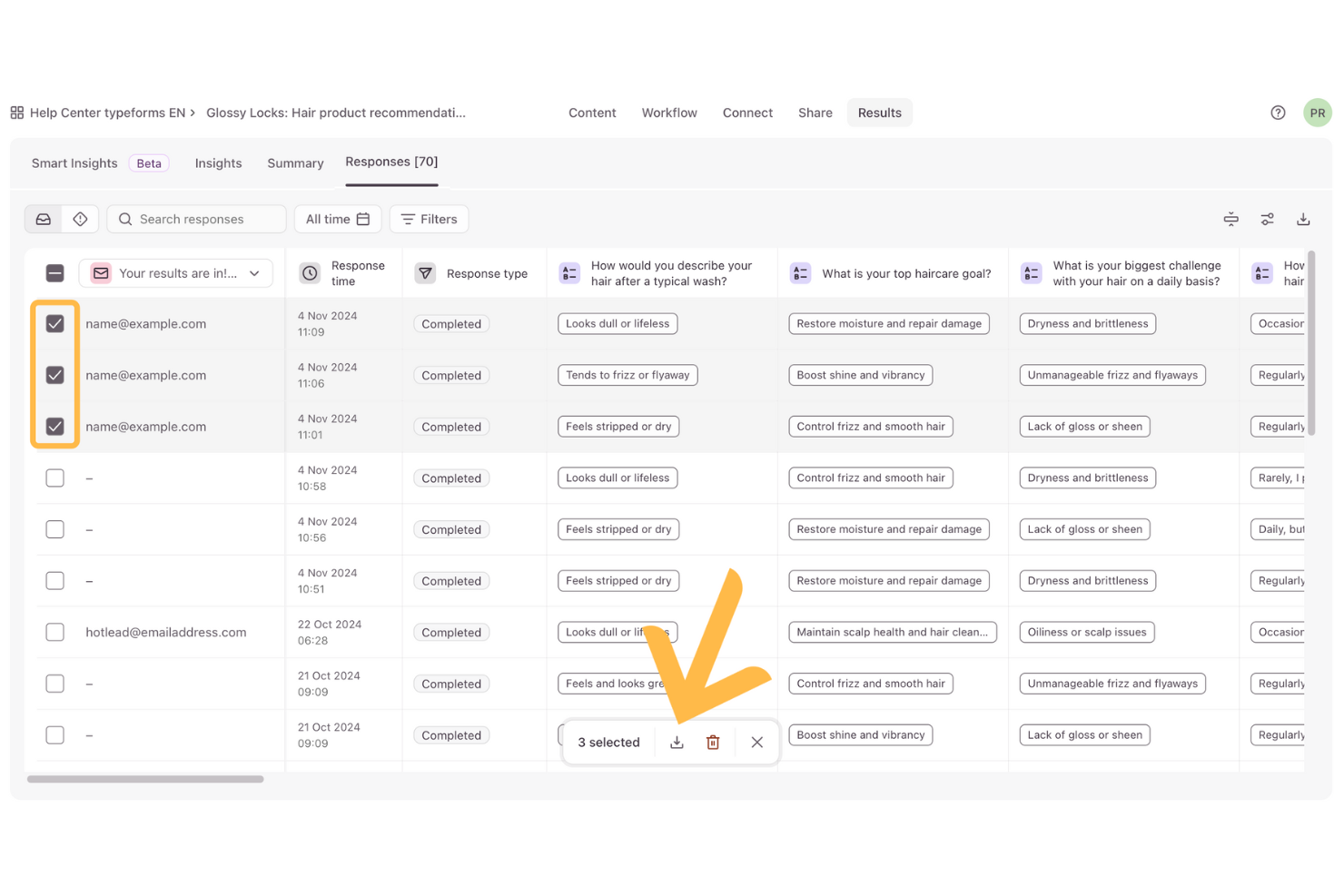  screenshot - Recensione di Typeform: vantaggi, svantaggi, funzionalità e prezzi