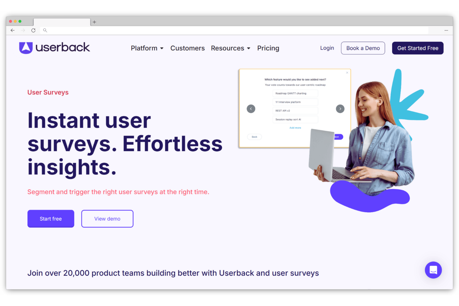  screenshot - Userback-Bewertung: Vor- und Nachteile, Funktionen und Preise