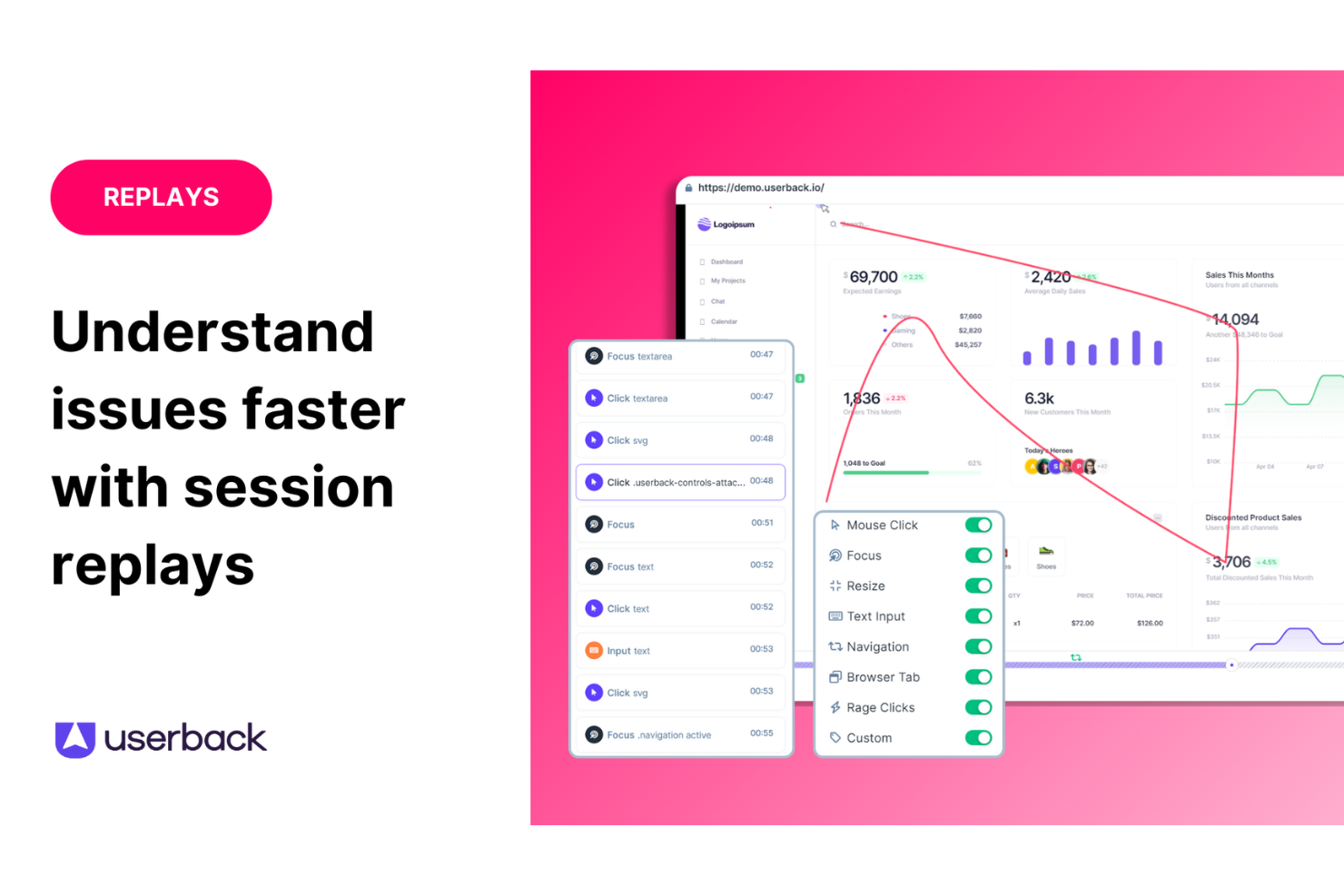  screenshot - Userback-Bewertung: Vor- und Nachteile, Funktionen und Preise