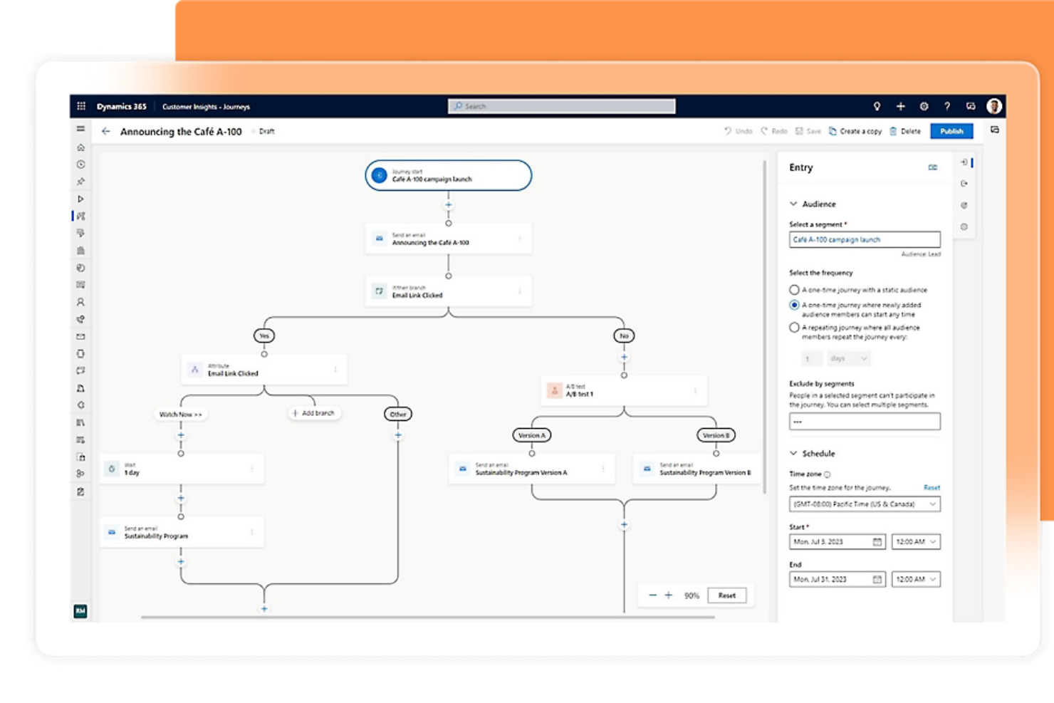 Microsoft Dynamics 365 CRM screenshot - 10 CRM pour les petites entreprises en 2026