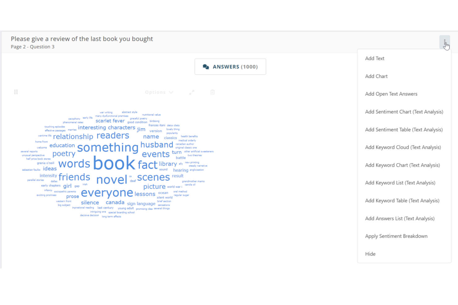 Netigate screenshot - Die 10 besten Textanalyse-Werkzeuge im Test 2026