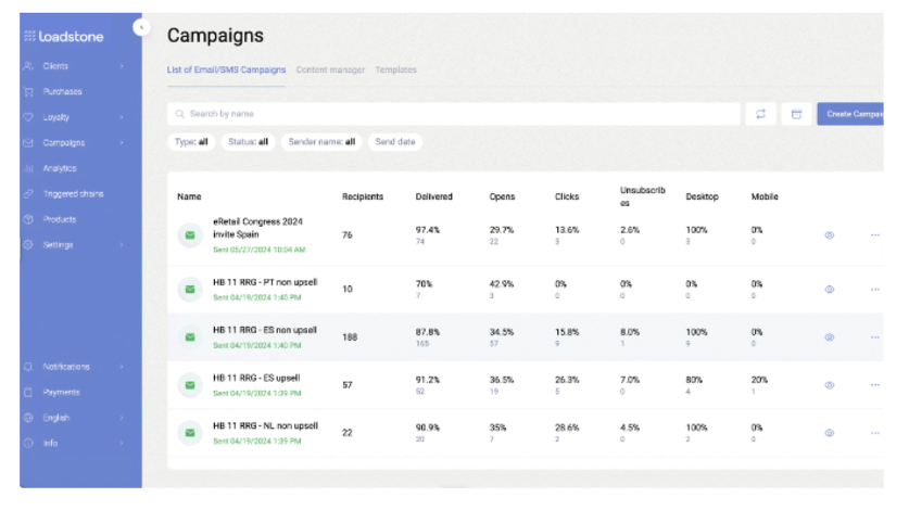 Loadstone screenshot - Die 10 besten Kundendatenplattformen in Melbourne im Test 2026